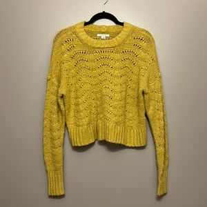 Yellow Knit Sweater